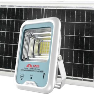 100W Courtyard Solar Flood Light