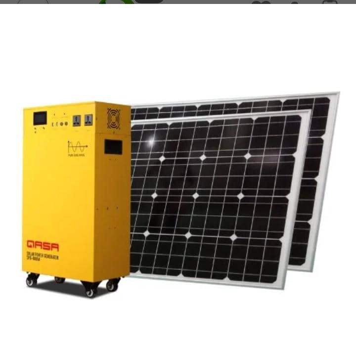 500W Solar Generator with Two Panels